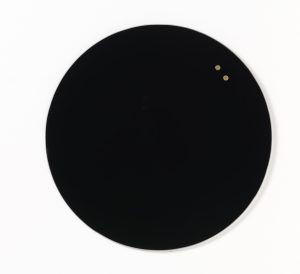 Circle board 45 cm. Black