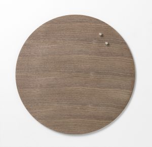 Circle 45 cm. Walnut Magnetic board