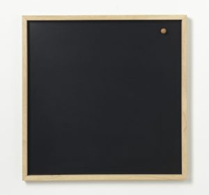 60 x 60 cm. Magnetic Chalk board. Wood frame