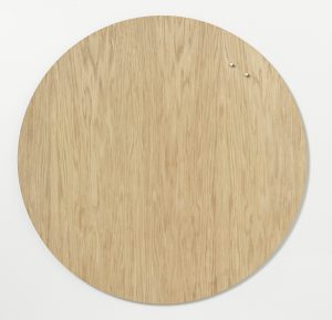 Circle 80 cm. Oak Magnetic board