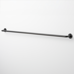 Towel rail 60 cm. Black
