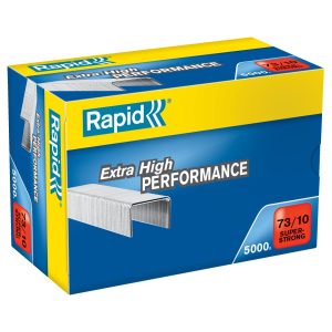 HÆFTEKLAMMER RAPID 73/10 SUPER STRONG GALV. 5000 STK/PK