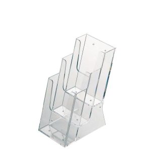 BROCHUREHOLDER M65X3 AKRYL