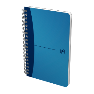 Oxford Urban Mix Notesbog i PP omslag og dobbeltspiral, 11X17cm, 180 sider, kvadreret