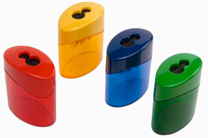 BLYANTSPIDSER LINEX PS1000 ASS. FARVER 10 STK.