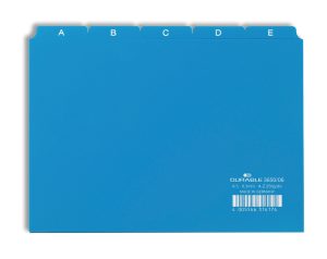 KARTOTEKSREGISTER A5 PP A-Z 5/5 KARTOTEKSREGISTER A5 PP A-Z 5/5