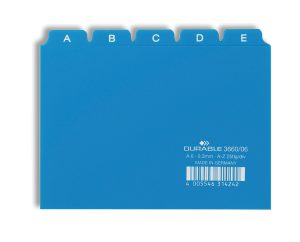 Guide indekskort a6 opdeling 5/5 a-z trykte faner ppFormat: A6 HøjdexBredde: 105 x 148 mm Materialetykkelse: 0,3 mm Fanebredde: 25 mm Guide indekskort a6 opdeling 5/5 a-z trykte faner ppFormat: A6 HøjdexBredde: 105 x 148 mm Materialetykkelse: 0,3 mm Fanebredde: 25 mm