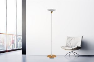 UNLUX LAMPAD BALY BAMBOO UNILUX LED HVID