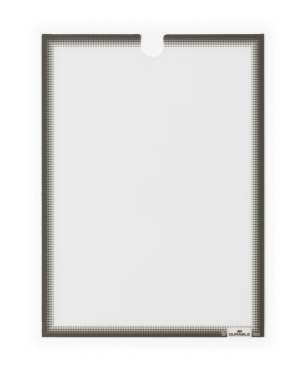 Dokumentholder a4 selvklæbende 5 stk/poseSelvklæbende dokumentholder der indrammer og beskytter informationen mod snavs. Til information i A4-format, som skal vises på glatte indendørs overflader.