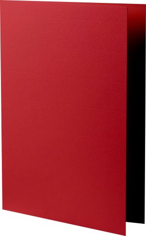 A5 Dobbeltkort 5-pakke Rød