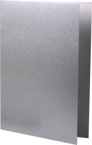 A6 Dobbeltkort Stående 5-pakke Sølv