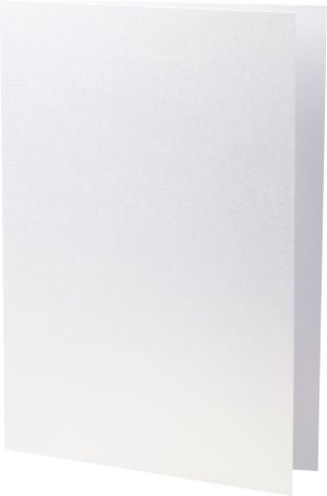 A6 Dobbeltkort Stående 5-pakke Perlemor