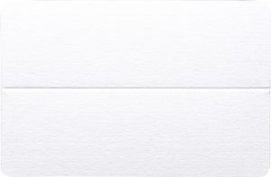 Bordkort dobbelte 10-pakke Hvid