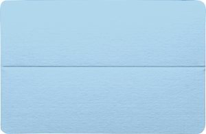 Bordkort dobbelte 10-pakke Lyseblå