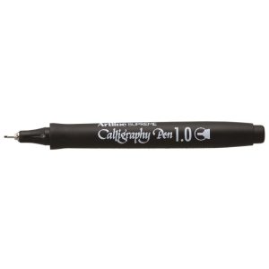 ARTLINE CALLIGRAPHY PEN 1,0 MM SORT SUPREME FLAT STYLE