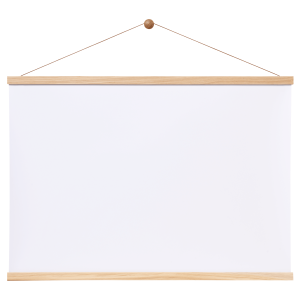 Magnet frame rail, oak, 71 cm.