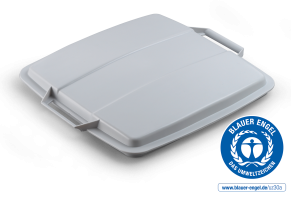 Låg eco til durabin® 90Blue Angel certificeret låg til DURABIN 90 liter affaldsspand. Låg eco til durabin® 90Blue Angel certificeret låg til DURABIN 90 liter affaldsspand.