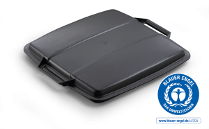 Låg eco til durabin® 90Blue Angel certificeret låg til DURABIN 90 liter affaldsspand. Låg eco til durabin® 90Blue Angel certificeret låg til DURABIN 90 liter affaldsspand.
