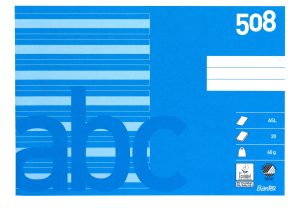 Bantex skolehæfte A5 508 linjeret