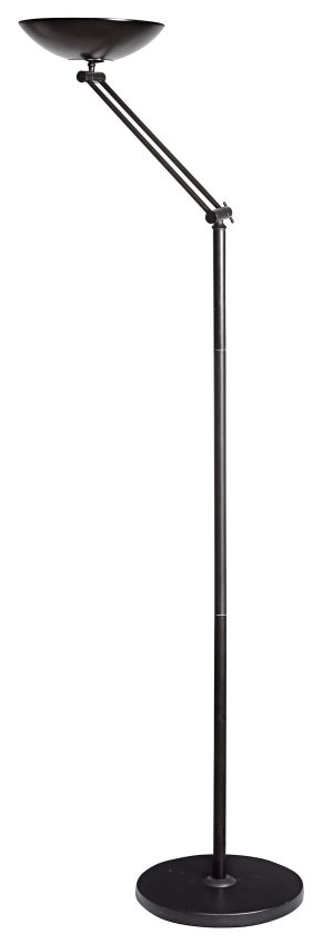 UNILUX LEDDELT LED FIRST STANDERLAMPE SORT