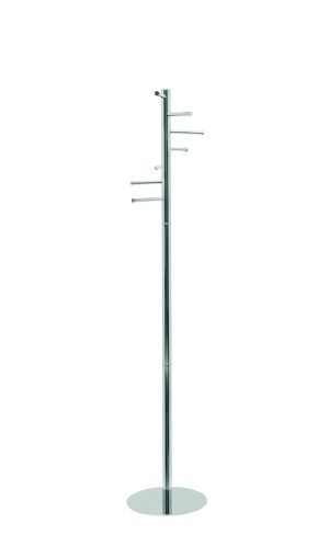 MAUL Coat stand, shiny chrome
