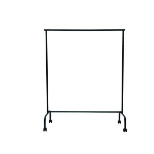 MAUL Wardrobe stand with wheels, black metal