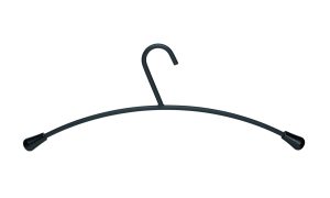 Black metal hangers, 5 pcs.