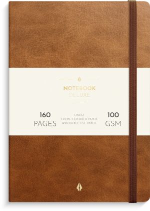 Notebook Deluxe A5 brown