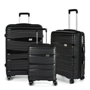 KUFFERTSÆT RW TRAVEL ALFRIDA 20", 24", 28" SORT