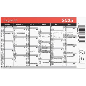 MINI KALENDER 2025 25 0550 00