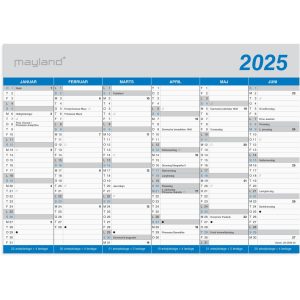 KONTORKALENDER KLASSISK A4 25 0590 00