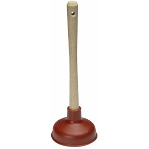 VASKSUGER VIKAN T/AFLØB TRÆ/GUMMI Ø135X410MM 5570