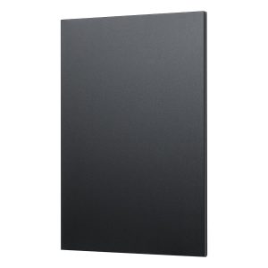 Magnetic steel chalkboard 60 x 40 cm.