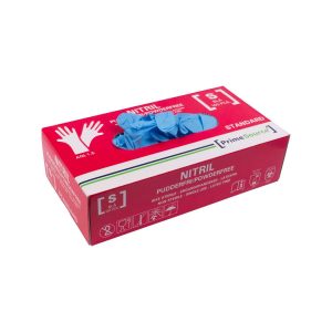 NITRILHANDSKER PRIME SOURCE S. STANDARD U/PUDDER BLÅ 100 STK