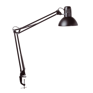 LED Architect Lamp with Clamp, Black
