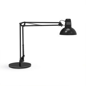 LED Architect Lamp with Base, Black