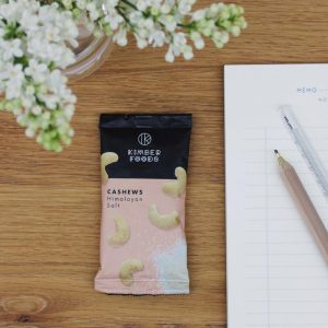 KIMBER FOODS CASHEWS SALT 18 GR. X 48 PS