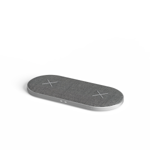 CHARGEit Dual Dock Grey