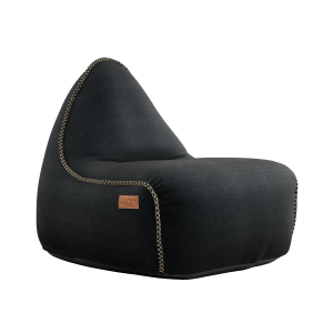 Canvas Lounge Chair Black