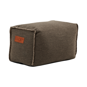 Cobana Square Pouf Brown