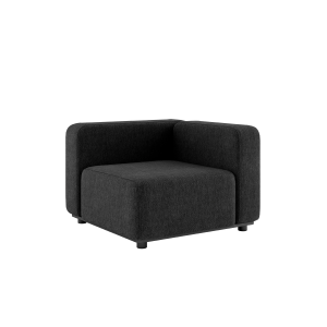 Cobana Lounge Sofa - Corner Black