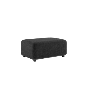 Cobana Lounge Sofa - Pouf Black