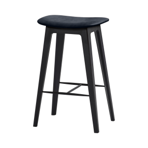 Nordic Bar chair beech n/s high - Luna Carbon