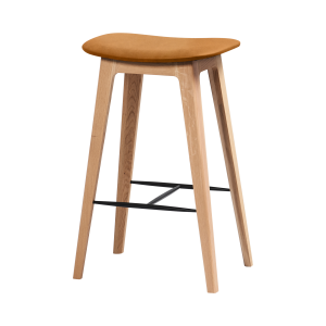 Nordic Bar chair Oak n/s high - Luna Sandstone