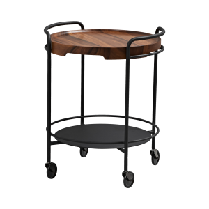 Serving Table w/ Tray - Acacia