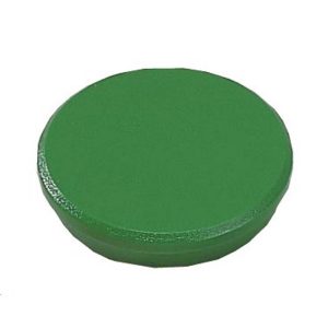 MAGNETER DAHLE GRØN 24MM RUND 10STK/ÆSK