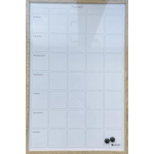 UGETAVLE WB 40X60CM ENGELSK TEKST