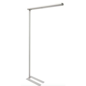 LED Floor Lamp, Silver, MAULjet