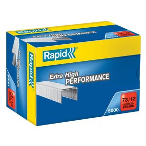 HÆFTEKLAMMER RAPID 73/12 SUPER STRONG GALV. 5000 STK/PK