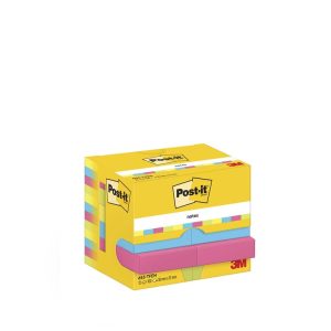 POST-IT BLOK ENERGETIC ASS. 12 STK/PK